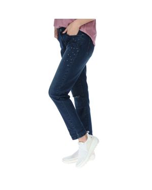 Jeans Mujer Studded Slim Cat