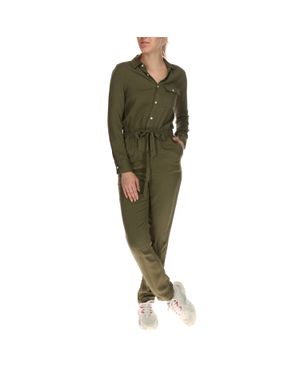 Enterito Mujer Belted Jumpsuit Cat