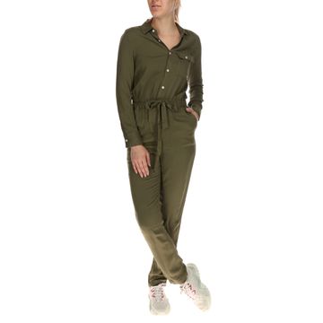 Enterito Mujer Belted Jumpsuit