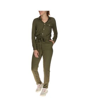 Enterito Mujer Belted Jumpsuit Cat