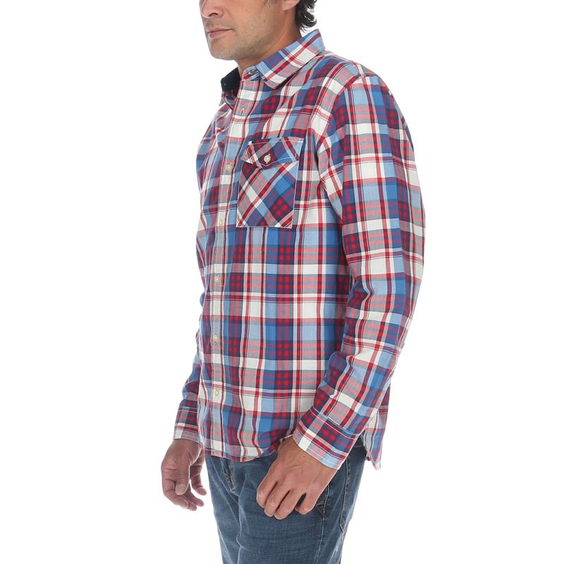 Camisa-Hombre-Foundation-L-S-Plaid-Shirt