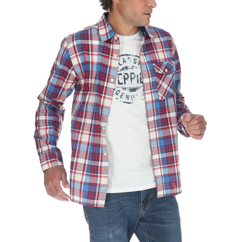 Camisa-Hombre-Foundation-L-S-Plaid-Shirt