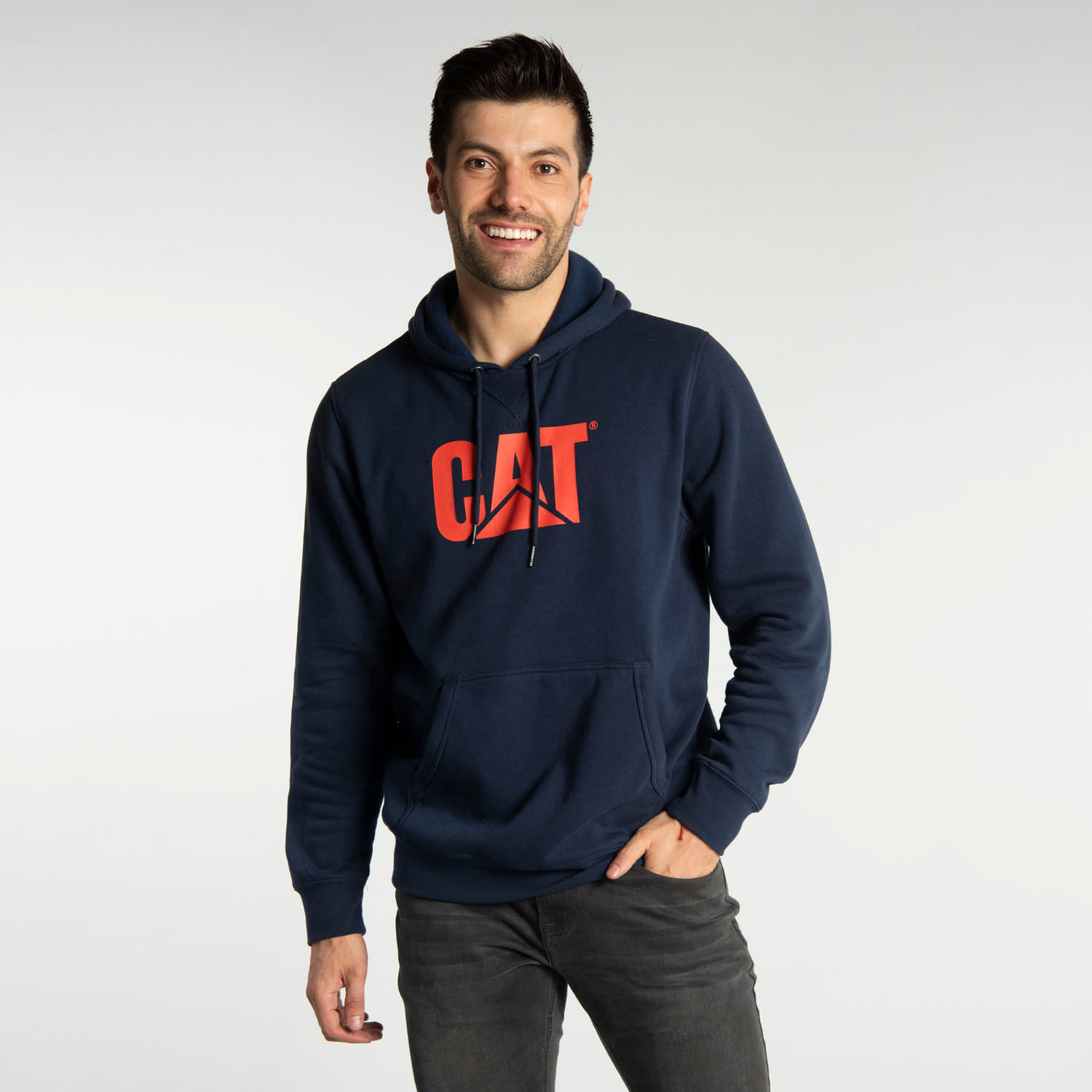 Caterpillar - Poleron Hombre Foundation Po Hooded Cat | Ofertitas