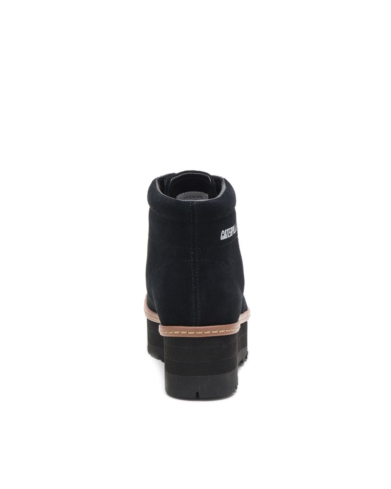 Botines cat mujer online negro