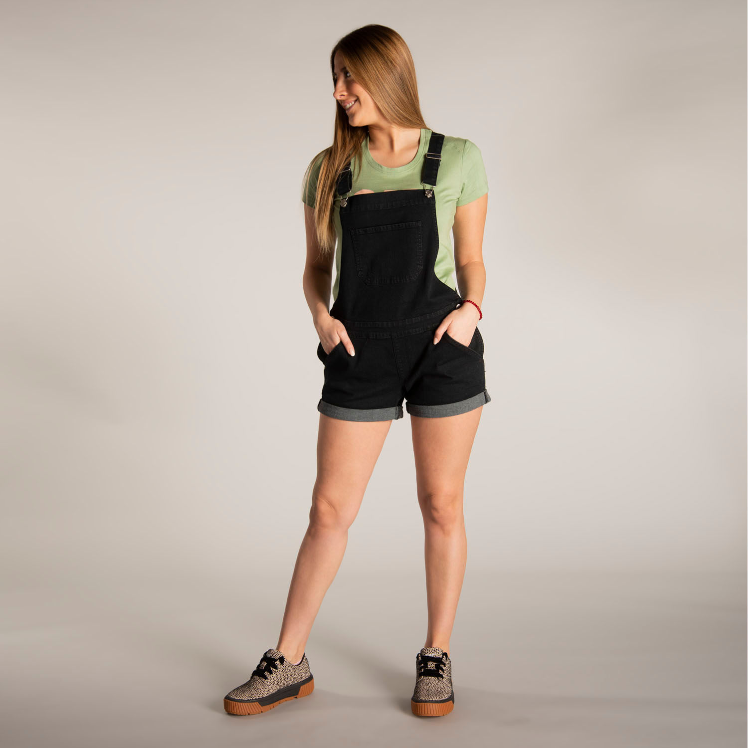 Short best sale jardinera mujer