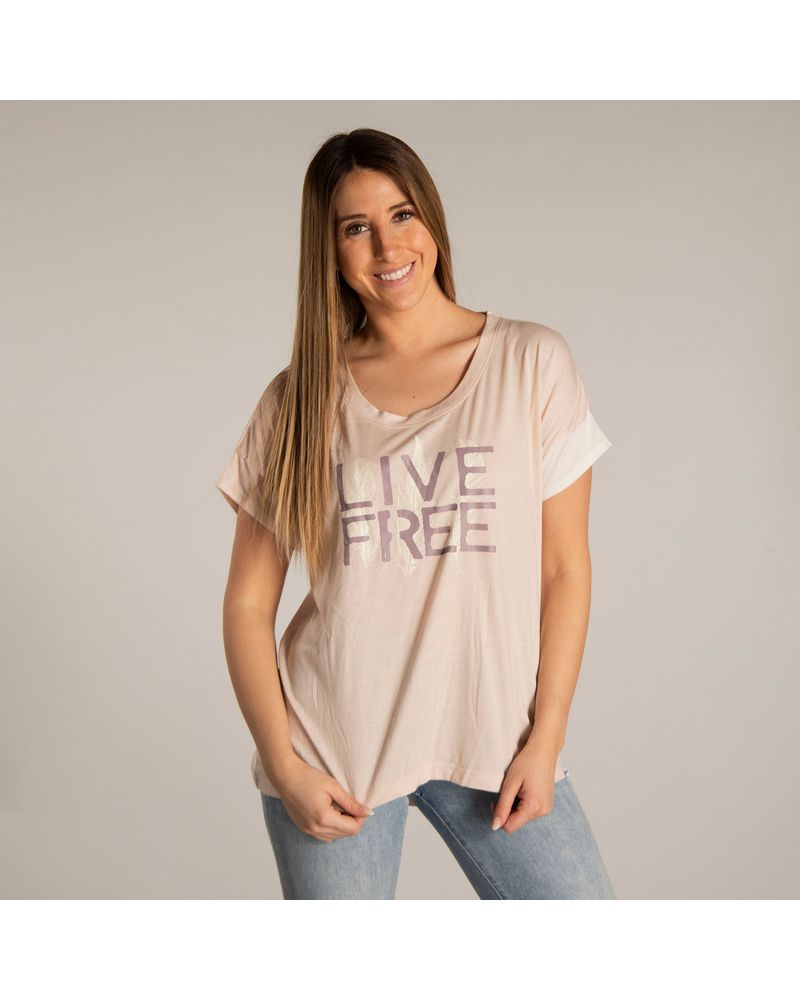 Polera-Manga-Corta-Mujer-Live-Free-Tee