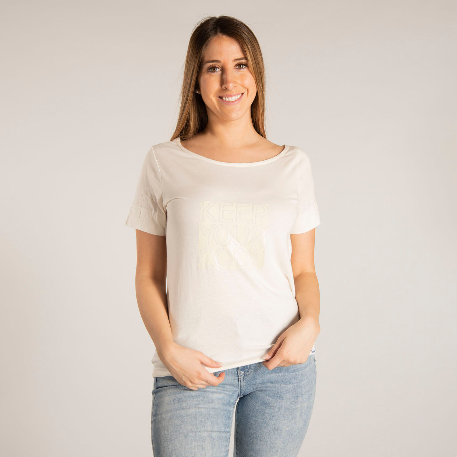 Polera Manga Corta Mujer Keep Your Cool Tee