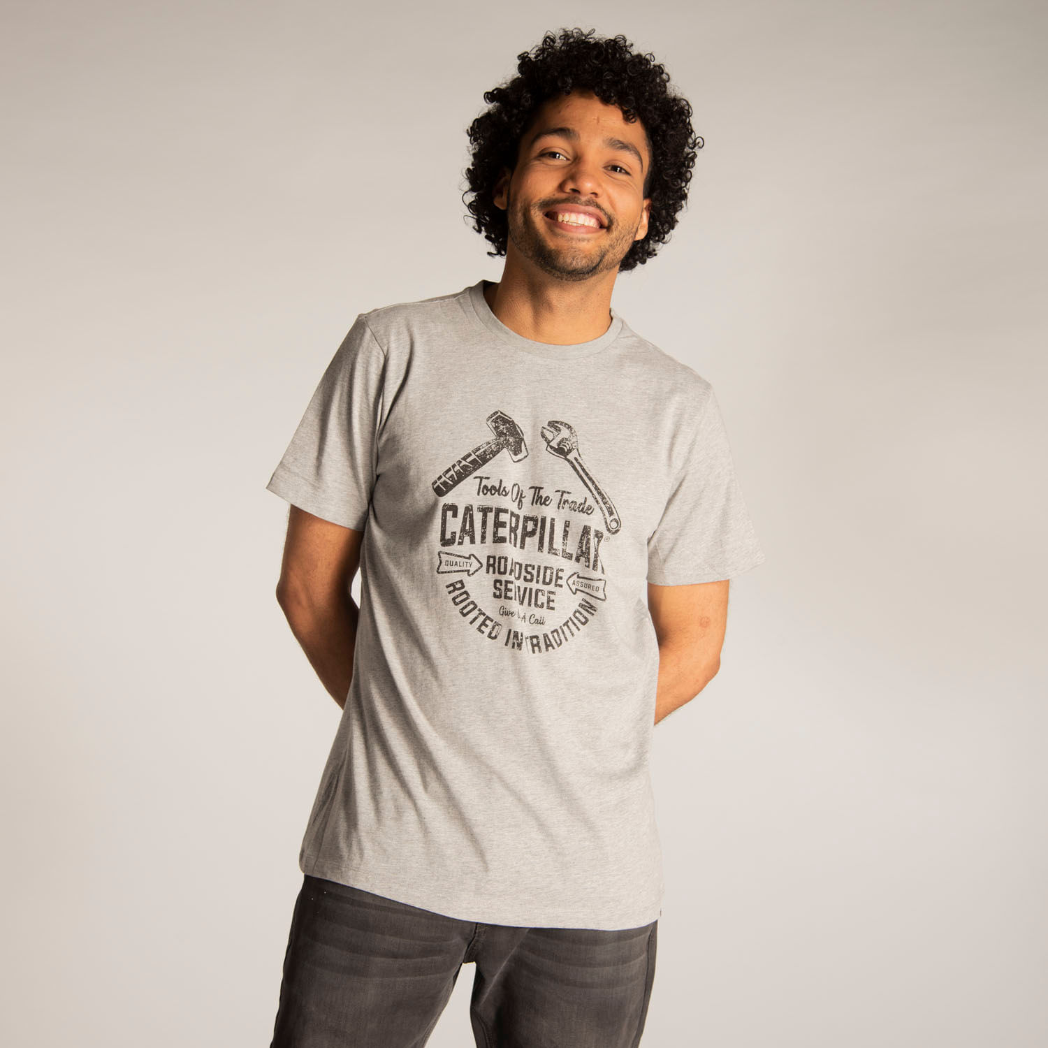 Polera Manga Corta Hombre Roadside Service Tee