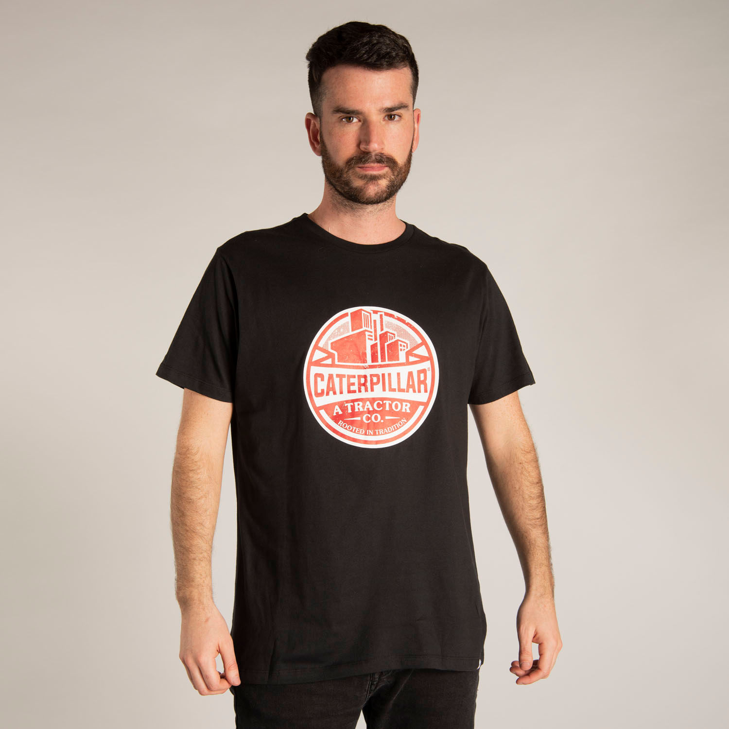 Polera Manga Corta Hombre Skyline Tee