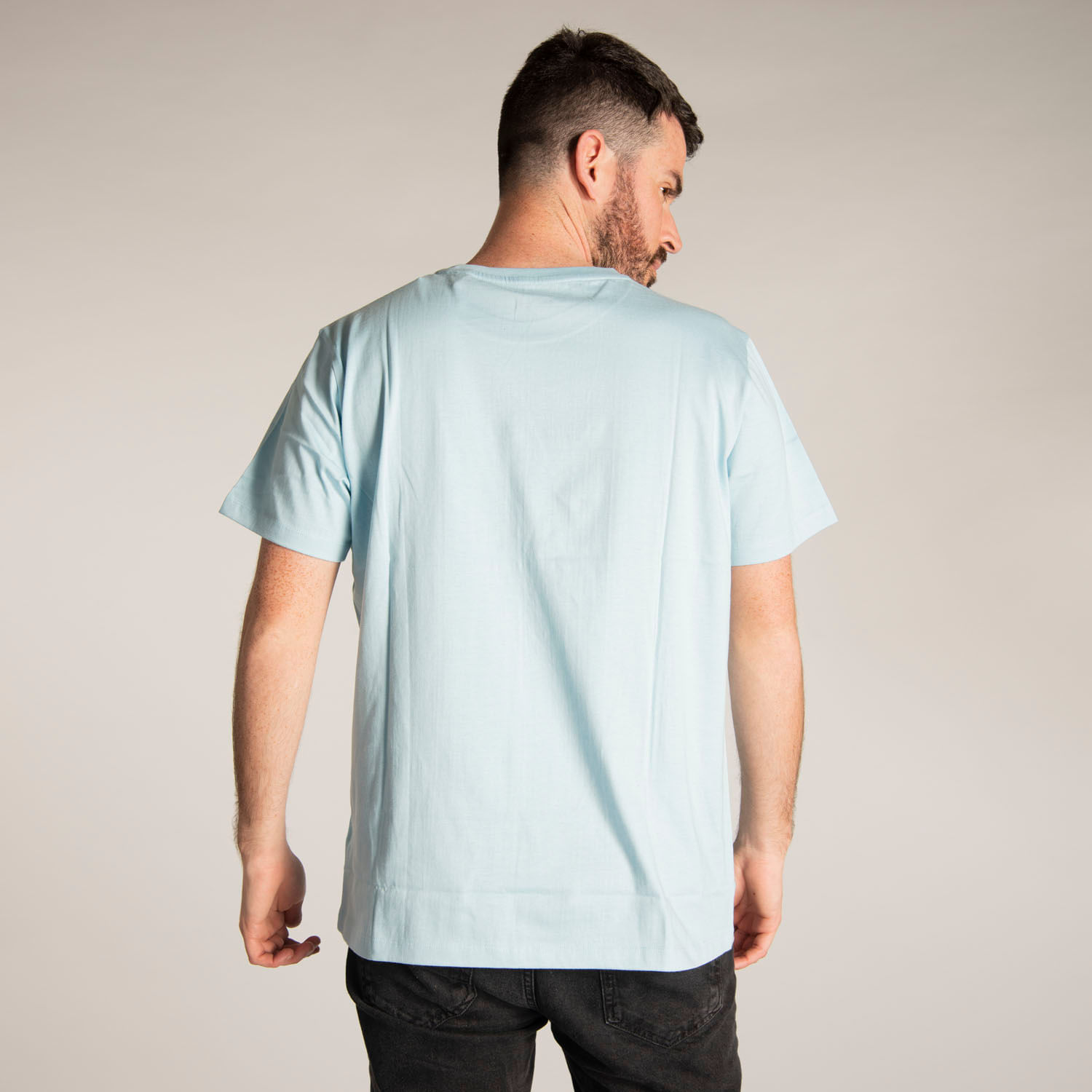Polera Manga Corta Hombre FoundationTo None Tee.
