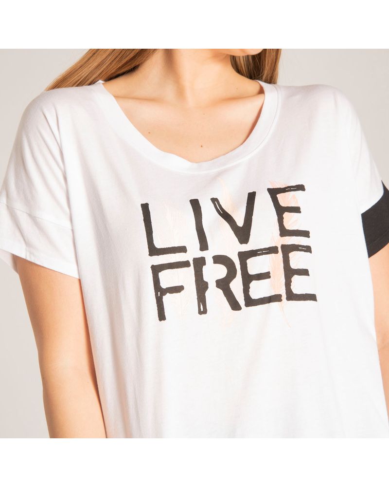 Polera-Manga-Corta-Mujer-Live-Free-Tee