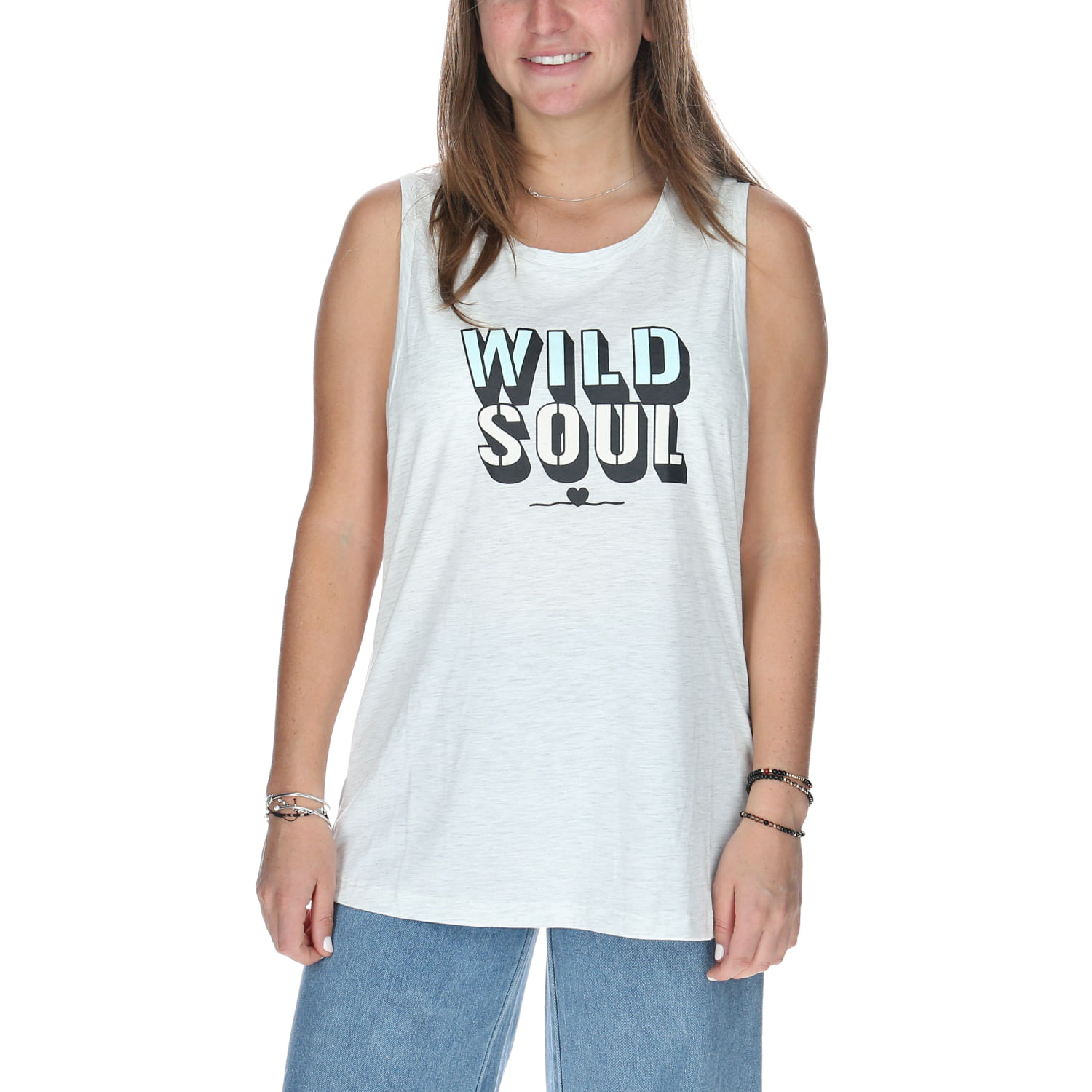 Polera Manga Corta Mujer Lifted Tank Tee