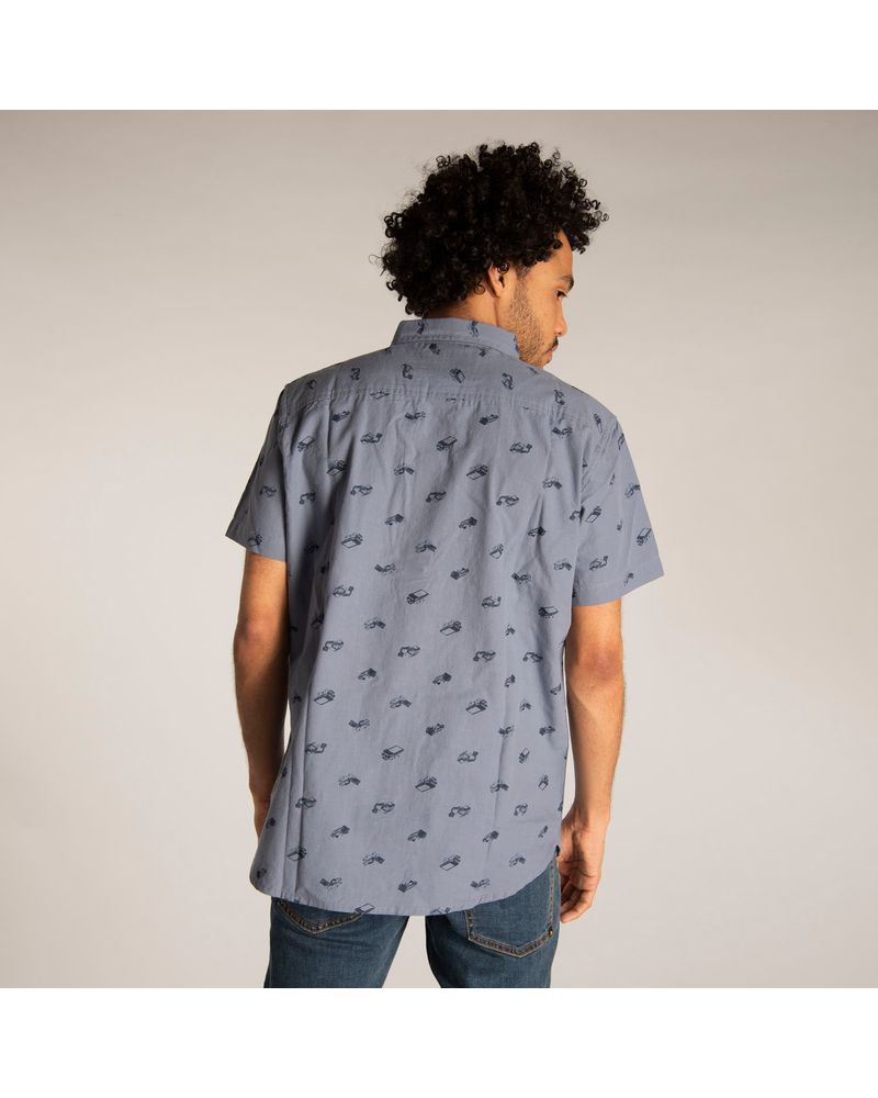 Camisa-Manga-Corta-Hombre-Foundation-con-bolsillo-en-el-pecho