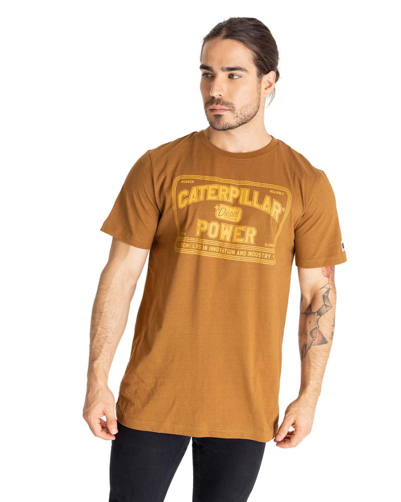 Polera-Manga-Corta-Hombre-Caterpillar-Power-Tee