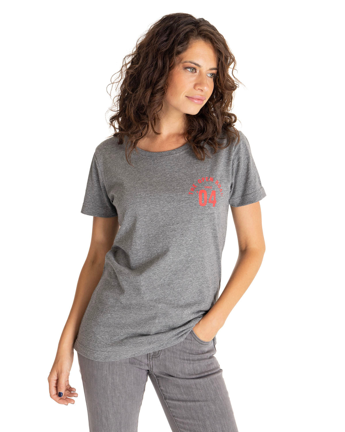 Polera Manga Corta Mujer Open Road Tee