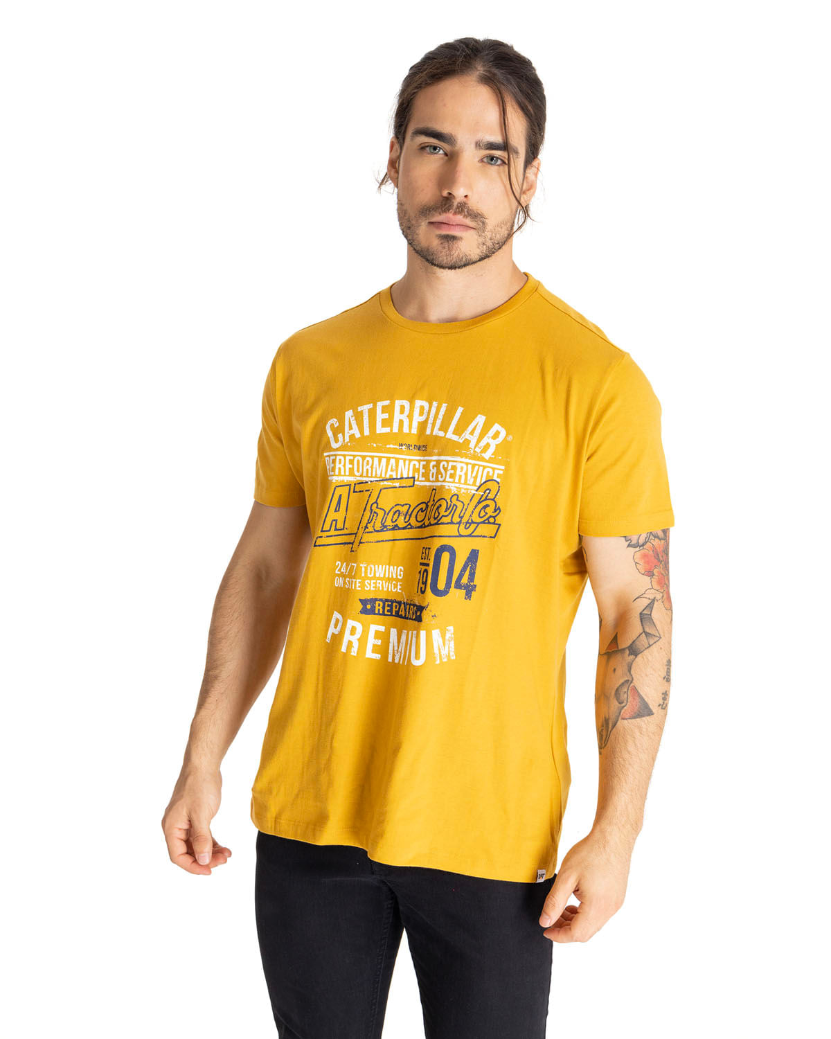 Polera Manga Corta Hombre Foundation 1904 Tractor Co Tee