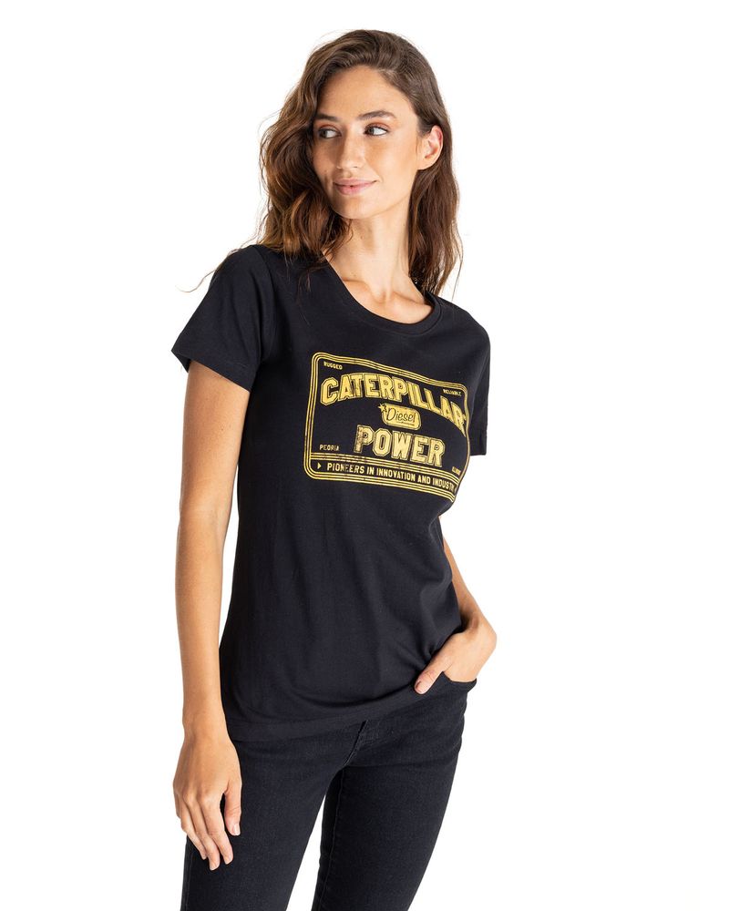 Poleras caterpillar mujer hot sale