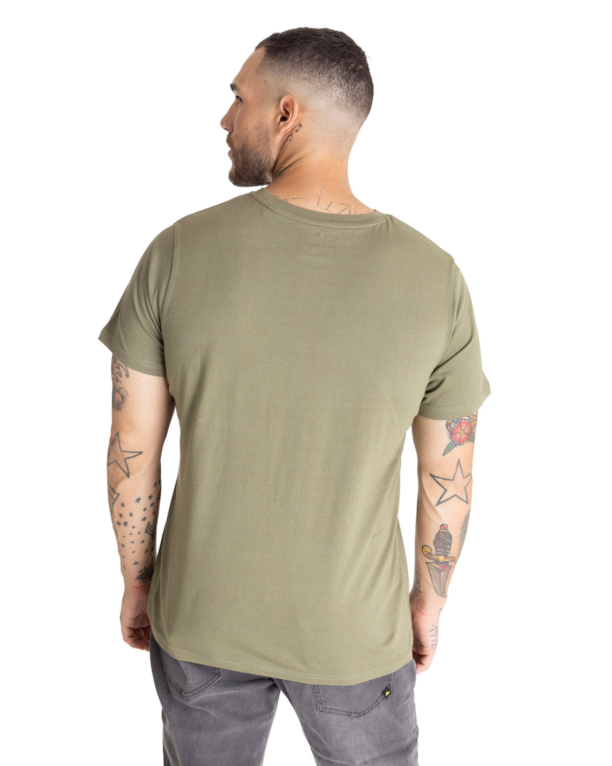 Polera Manga Corta Hombre Foundation Faded Rope Tee