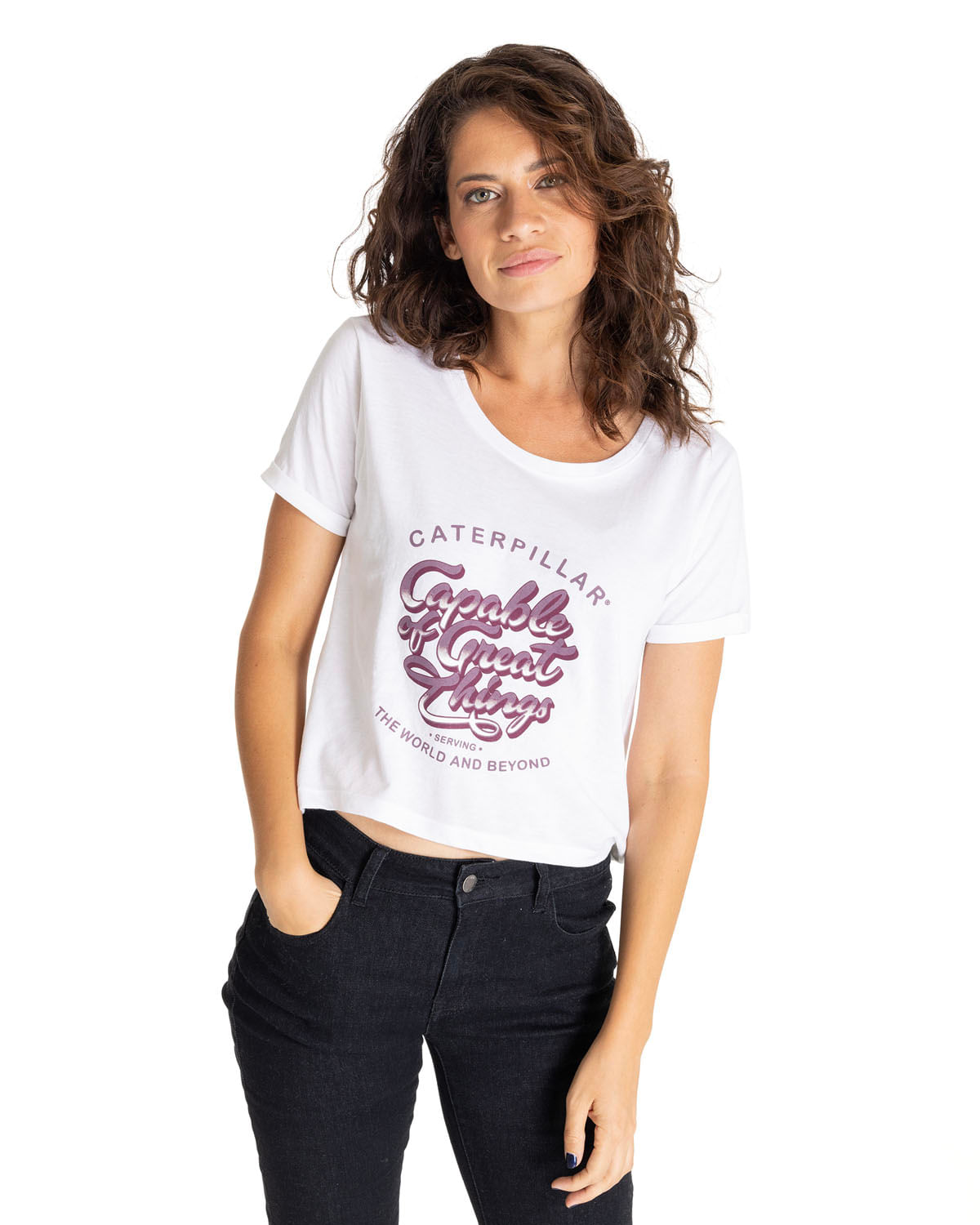 Polera Manga Corte Joyce Crop Tee