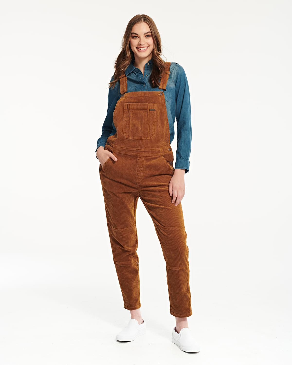 Jardinera Mujer Fundation Corduroy Overall