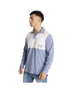 Polera Polo Manga Larga Hombre Natural Dye L/S Cat