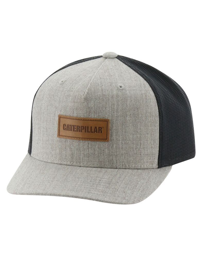 Jockey-UNISEX-Caterpillar-Patch-Flat-Bill-Cap