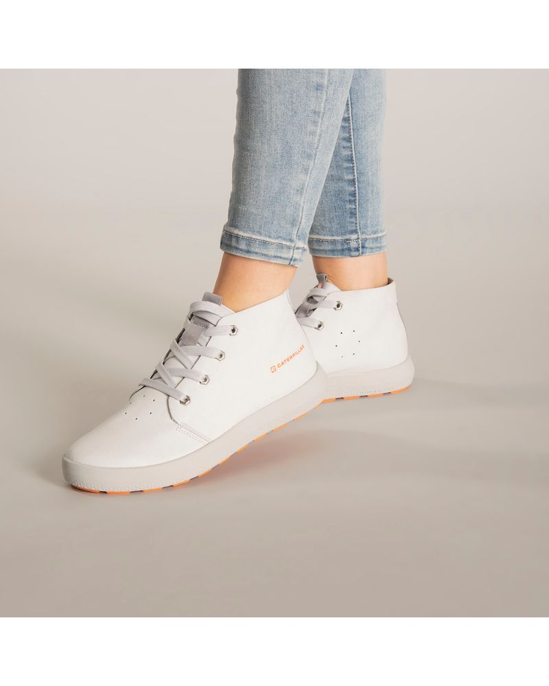 Zapatilla Casual Mujer Reveal Mesh Blanca Cat-Cat Chile - Cat