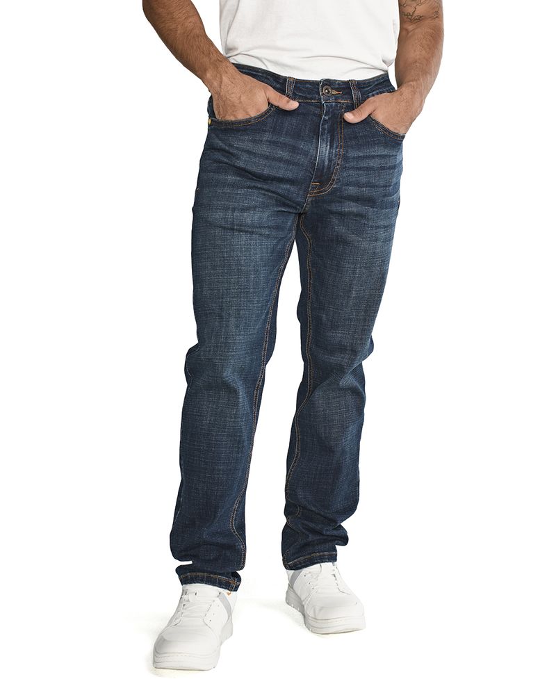 Jeans-Casual-Hombre-COOLMAX-DENIM-SLIM-AZUL-CAT