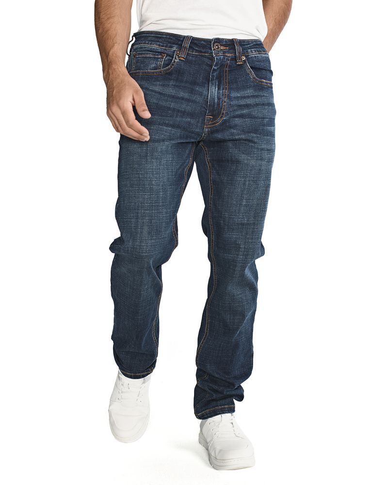 Jeans-Casual-Hombre-COOLMAX-DENIM-SLIM-AZUL-CAT