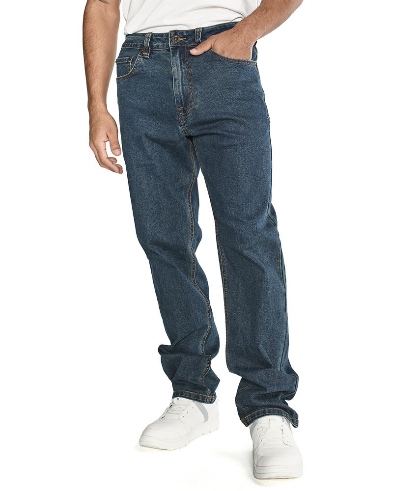 Jeans-Casual-Hombre-TRIBLEND-STRETCH-DENIM-STRAIGHT-AZUL-CAT