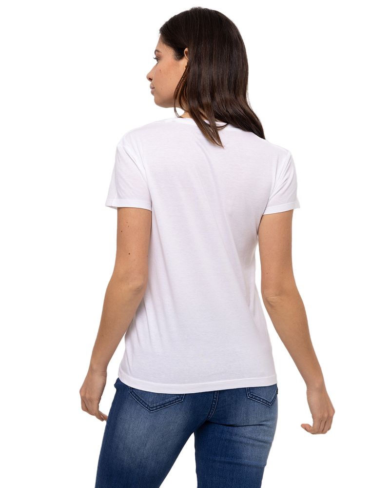 Polera-Manga-Corta-Casual-Mujer-CATERPILLAR-SCRIPT-V-NECK-TEE-MORADO-CAT