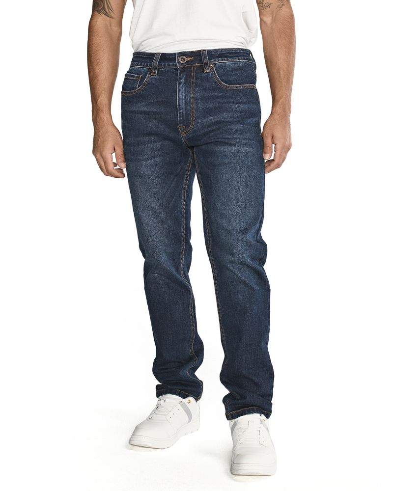 Jeans-Casual-Hombre-ECO-STRETCH-DENIM-SLIM-AZUL-CAT