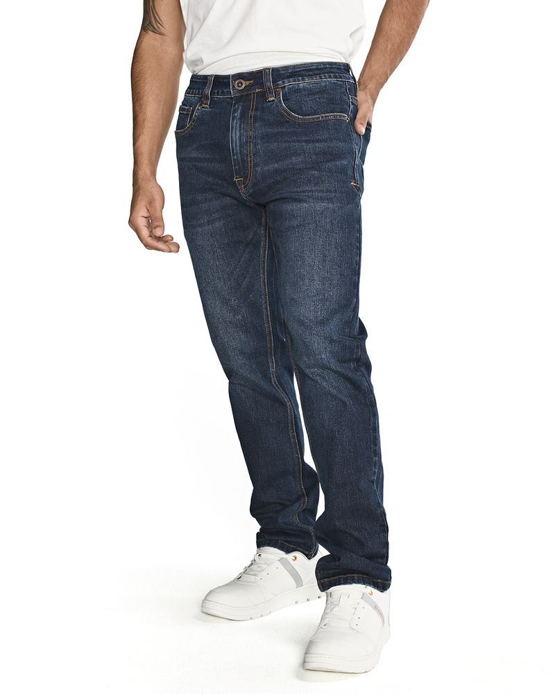 Jeans-Casual-Hombre-ECO-STRETCH-DENIM-SLIM-AZUL-CAT