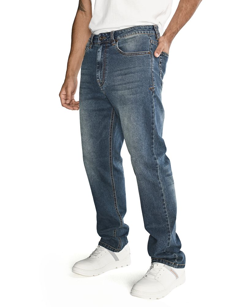 Jeans-Casual-Hombre-TRIBLEND-STRETCH-DENIM-STRAIGHT-AZUL-CAT