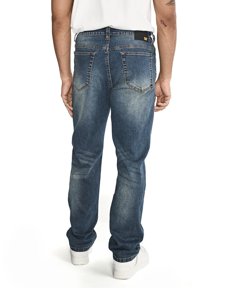 Jeans-Casual-Hombre-TRIBLEND-STRETCH-DENIM-STRAIGHT-AZUL-CAT