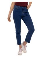 Jeans-Casual-Mujer-W-HIGH-RISE-CROP-BOOTCUT-JEAN-AZUL-CAT