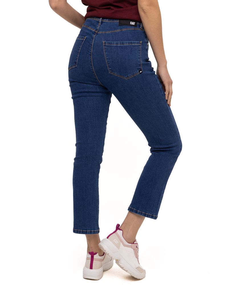 Jeans-Casual-Mujer-W-HIGH-RISE-CROP-BOOTCUT-JEAN-AZUL-CAT