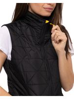 Chaqueta Sin Mangas Casual Mujer W Mediumweight Insulated Triangle Quilted  Vest Blanco Cat