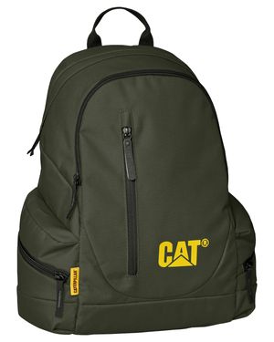 Mochila Casual Unisex Backpack Verde Cat