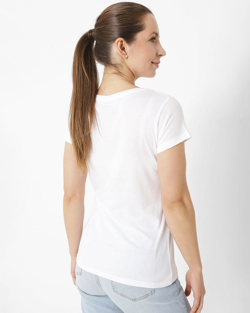 Polera-Manga-Corta-Casual-Mujer-ROOTED-IN-TRADITION-TEE-BLANCO-CAT