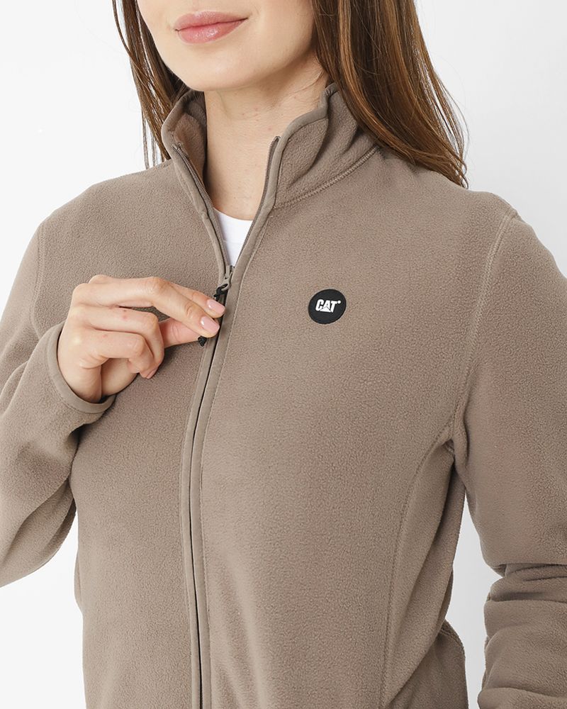 Polar-Casual-Mujer-POLAR-FLEECE-FULL-ZIP-JACKET-GRIS-CAT