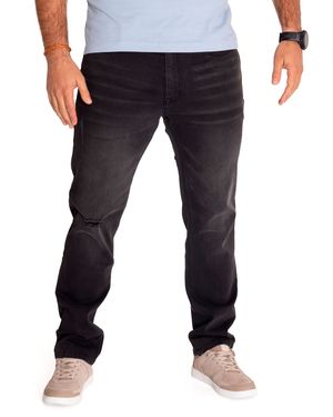 Jeans Casual Hombre Triblend Stretch Denim Slim Gris Cat