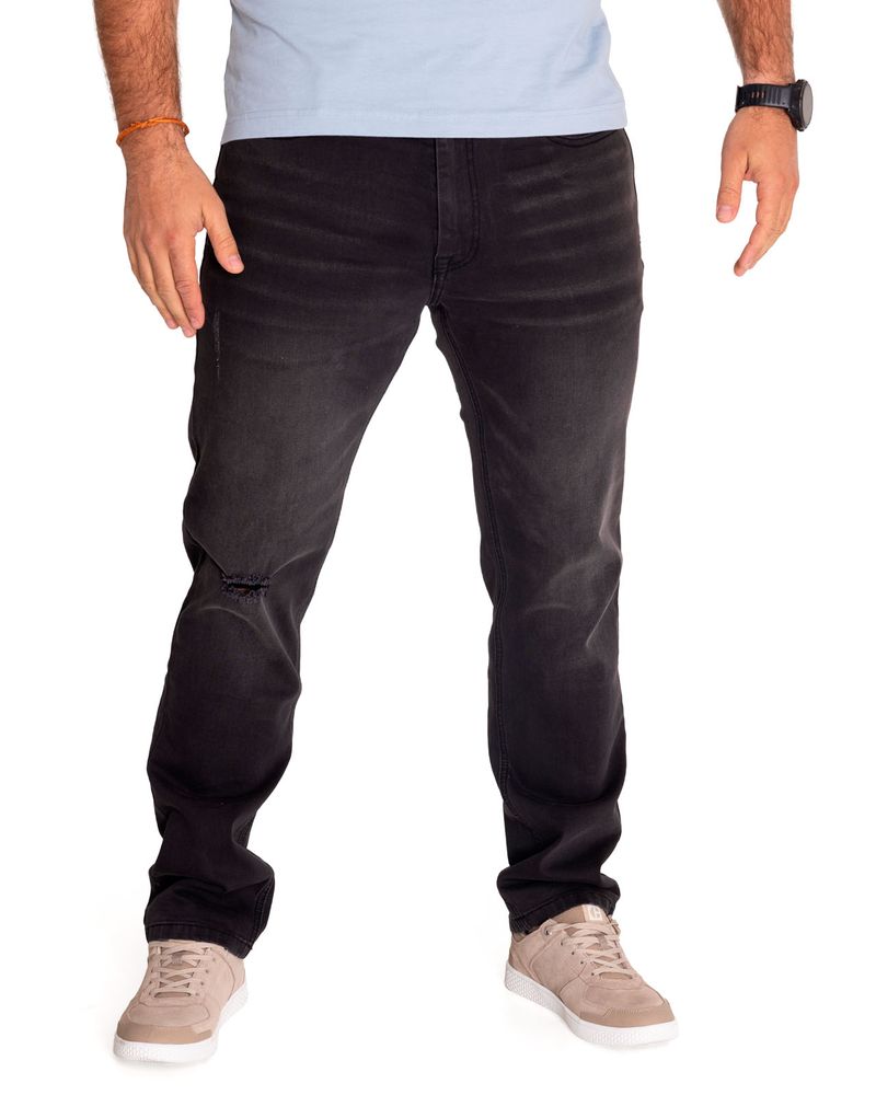 Jeans-Casual-Hombre-Triblend-Stretch-Denim-Slim-Gris-Cat