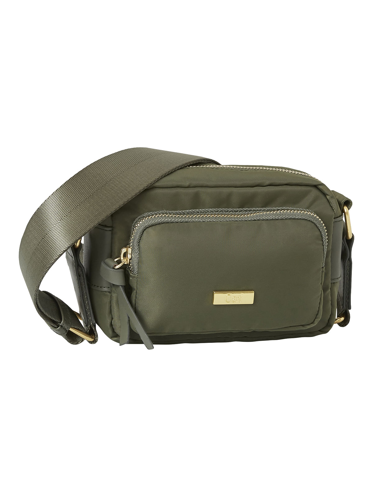 Cartera Casual Mujer Mini Crossbody Verde Cat