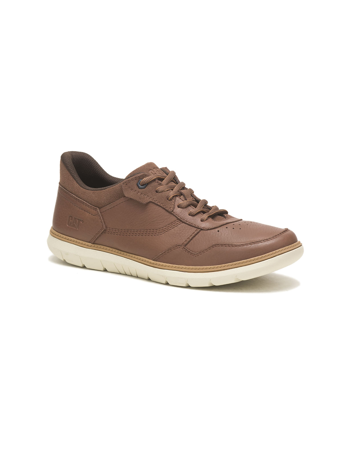 Zapatilla Cuero Hombre Roamer 2.0 Sport Café Cat