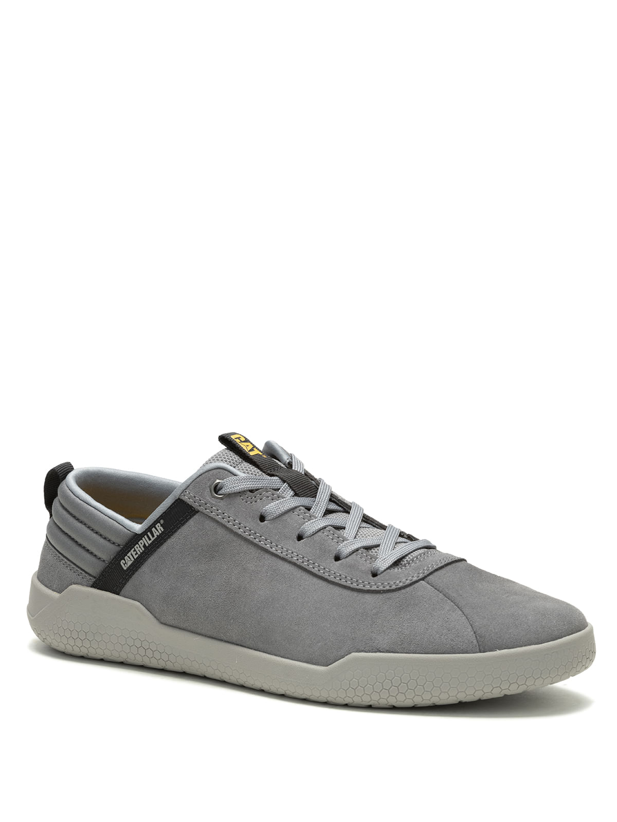 Zapatilla Gamuza Hombre Hex Gris Cat
