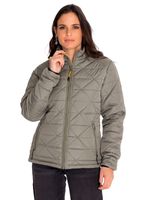 Chaqueta-Casual-Mujer-W-Mediumweight-Insulated-Triangle-Quilted-Jacket-Verde-Cat