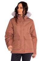 Chaqueta-Casual-Mujer-Mediumweight-Insulated-Hooded-Jacket-Gris-Cat
