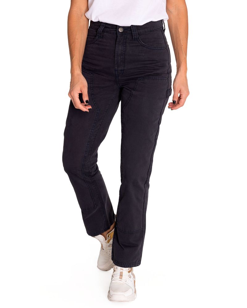 Pantalon-Casual-Mujer-Double-Front-Utility-Bottom-Negro-Cat