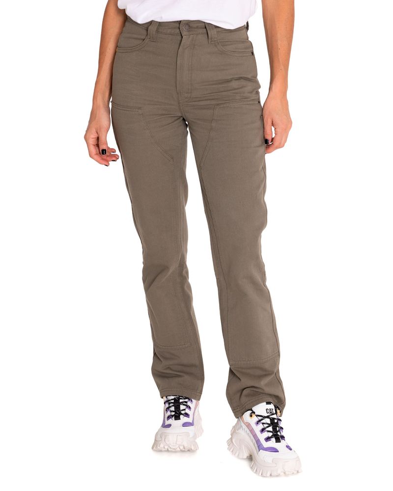 Pantalon-Casual-Mujer-Double-Front-Utility-Bottom-Verde-Cat